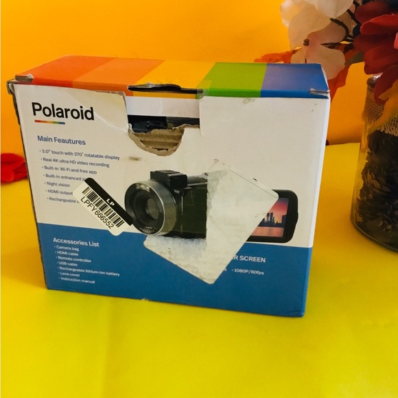 Polaroid 4k digital camcorder - Picture 2 of 2